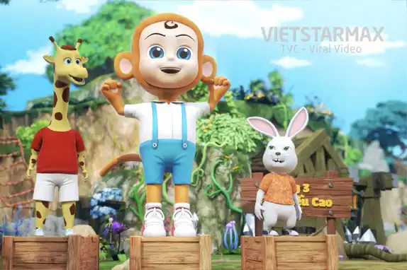 Sản xuất phim quảng cáo 3D animation 2 3d gioi thieu