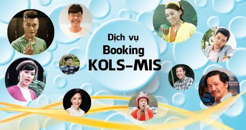 Booking Người nổi tiếng KOL 3 dich vu booking nguoi noi tieng