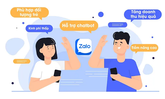 Quảng cáo Zalo 4 qc zalo 2