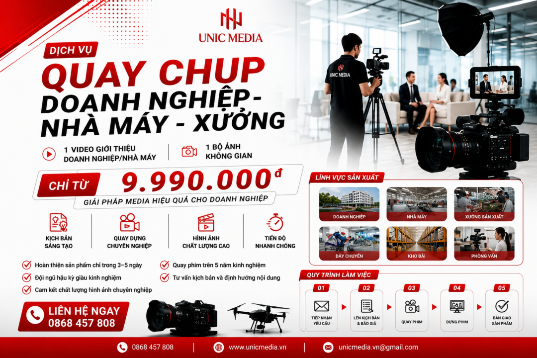 Quay Phim Doanh Nghiệp Chuyên Nghiệp 2026 | Báo Giá Chỉ Từ 9.990.000đ 13 59e6d491 f217 45b1 943f 3b224cae5466